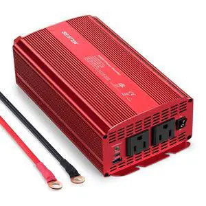 1000W Power Inverter for Vehicles DC 12V to AC 110V Inverter | 2 AC Outlets/PD 30W USB-C Port/18W USB A Quick Charge Port/Multi-Protection/Car Charger Adapter for Car/RV/Truck/Home 1000W Power Inverter for Vehicles DC 12V to AC 110V Inverter | 2 AC Outlets/PD 30W USB-C Port/18W USB A Quick Charge Port/Multi-Protection/Car Charger Adapter for Car/RV/Truck/Home
