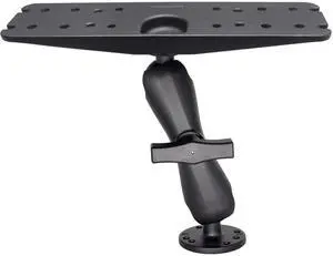 1.5" Ball Fish Finder Mount for 9" to 12" Large Fishfinder, Marine Electronic Depth Finder Mount with C Size Ball, Compatible with Garmin, Lowrance, Humminbird and More 1.5" Ball Fish Finder Mount for 9" to 12" Large Fishfinder, Marine Electronic Depth Finder Mount with C Size Ball, Compatible with Garmin, Lowrance, Humminbird and More