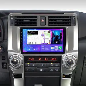 Car Stereo for Toyota 4Runner 2010-2018 - Wireless CarPlay Android Auto | 9" 1280x800 HD Touchscreen Upgrade with Android 15, 4GB+64GB, WiFi 6, GPS Navigation, Bluetooth 5.4 & DSP Audio Car Stereo for Toyota 4Runner 2010-2018 - Wireless CarPlay Android Auto | 9" 1280x800 HD Touchscreen Upgrade with Android 15, 4GB+64GB, WiFi 6, GPS Navigation, Bluetooth 5.4 & DSP Audio