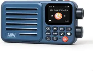 A8W Internet Radio Portable Smart Receiver WIFI/4G Global Version Radio Speaker with FM,TF Card,All World Radios,for Home with WiFi,Digital Radio,choyoung Navy Blue A8W Internet Radio Portable Smart Receiver WIFI/4G Global Version Radio Speaker with FM,TF Card,All World Radios,for Home with WiFi,Digital Radio,choyoung Navy Blue