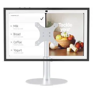 Aluminum Stand for Echo Show 15 & Show 21, 360° Swivel, Tilt 18~80° | Metal Stand, Lift 21cm, Adjust Height, Swivel and Tilt Table Stand, Stable Desktop Stand for Kitchen Use, Easy Assembly Aluminum Stand for Echo Show 15 & Show 21, 360° Swivel, Tilt 18~80° | Metal Stand, Lift 21cm, Adjust Height, Swivel and Tilt Table Stand, Stable Desktop Stand for Kitchen Use, Easy Assembly