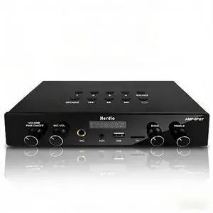 Bluetooth 5.4 Stereo Audio Amplifier Receiver - 60W Peak Power x 8 Channel with USB/TF/AUX/MIC Inputs, Bass/Treble Control, 4 Zone Independent Power Control for Multi-Room Home Audio System Bluetooth 5.4 Stereo Audio Amplifier Receiver - 60W Peak Power x 8 Channel with USB/TF/AUX/MIC Inputs, Bass/Treble Control, 4 Zone Independent Power Control for Multi-Room Home Audio System