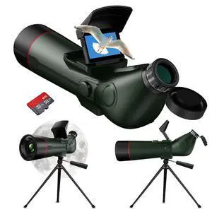 Smart Telescope Portable Digital Electronic Telescopes Refractor Telescope | Desktop Tripod Portable 4K Astrophotography Camera,Large Objective Lens Bird Watching Wildlife Viewing Beginners Astronomy Smart Telescope Portable Digital Electronic Telescopes Refractor Telescope | Desktop Tripod Portable 4K Astrophotography Camera,Large Objective Lens Bird Watching Wildlife Viewing Beginners Astronomy