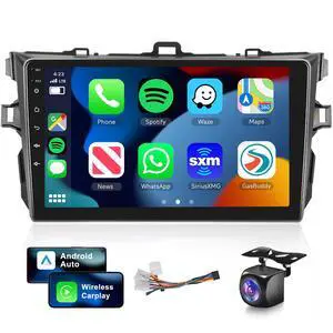 5G WiFi Android 15 Car Stereo for Toyota Corolla 2009-2013 with Wireless Carplay Android Auto, 9 Inch Touch Screen Android Radio Support GPS/Bluetooth/FM/SWC/Backup Camera 5G WiFi Android 15 Car Stereo for Toyota Corolla 2009-2013 with Wireless Carplay Android Auto, 9 Inch Touch Screen Android Radio Support GPS/Bluetooth/FM/SWC/Backup Camera