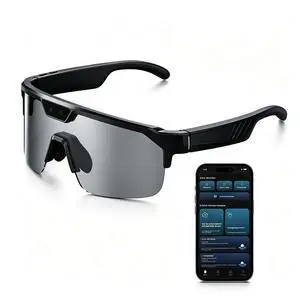 Smart AI Glasses with Camera, Video Recording Glasses with EIS Anti-Shake | Smart Polarized Bluetooth Sunglasses for Men Women, Cycling Glasses with Voice Assistant Smart AI Glasses with Camera, Video Recording Glasses with EIS Anti-Shake | Smart Polarized Bluetooth Sunglasses for Men Women, Cycling Glasses with Voice Assistant