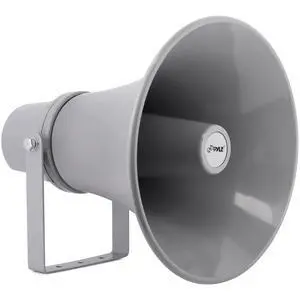 Indoor Outdoor PA Horn Speaker-11 Inch 30-Watt Power Compact Loud Sound Megaphone w/400Hz-5KHz Frequency,8 Ohm,70V Transformer,Mounting Bracket,For 70V Audio System- PHSP121T Indoor Outdoor PA Horn Speaker-11 Inch 30-Watt Power Compact Loud Sound Megaphone w/400Hz-5KHz Frequency,8 Ohm,70V Transformer,Mounting Bracket,For 70V Audio System- PHSP121T
