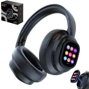 AI Smart Headphones with Detachable Screen - 115-Language Real-Time Translation, Hybrid ANC, Bluetooth 6.0, Built-in Flashlight & Photo Control for Travel, Business & Daily Use AI Smart Headphones with Detachable Screen - 115-Language Real-Time Translation, Hybrid ANC, Bluetooth 6.0, Built-in Flashlight & Photo Control for Travel, Business & Daily Use