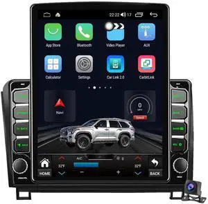 9.7" 8-Core Android 14 Car Radio Stereo for Toyota Tundra 2007-2013 | Built-in Carplay/Android Auto with GPS Navigation DSP Bluetooth GPS WiFi +Backup Camera, High performance, Easy to install 9.7" 8-Core Android 14 Car Radio Stereo for Toyota Tundra 2007-2013 | Built-in Carplay/Android Auto with GPS Navigation DSP Bluetooth GPS WiFi +Backup Camera, High performance, Easy to install