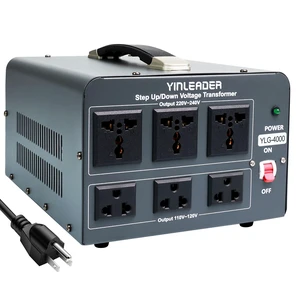 4000W 120V to 240V Voltage Converter Transformer Step Up/Down 110/120V(US/CA/MX) - 220/240V(CN/AU/UK/EU) 4000W 120V to 240V Voltage Converter Transformer Step Up/Down 110/120V(US/CA/MX) - 220/240V(CN/AU/UK/EU)