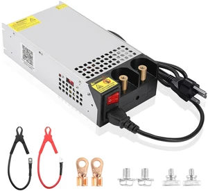 DC 12V 100A 1200W Power Supply 110V AC to 12V DC Converter Adapter 12 Volt 100amp 1200W Switching Power Supply Transformer SMPS for LED Strip Light CCTV Camera Security System Radio 3D Printer DC 12V 100A 1200W Power Supply 110V AC to 12V DC Converter Adapter 12 Volt 100amp 1200W Switching Power Supply Transformer SMPS for LED Strip Light CCTV Camera Security System Radio 3D Printer