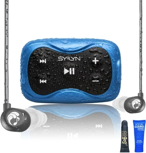 100% Waterproof SYRYN Flip Bundle for Swimming with Music | Enjoy Up to 2,000 Songs or 138 Hours of Audio | Drag and Drop MP3, AAC, M4a, FLAC Using PC or Mac | No Apple Music, No Spotify 100% Waterproof SYRYN Flip Bundle for Swimming with Music | Enjoy Up to 2,000 Songs or 138 Hours of Audio | Drag and Drop MP3, AAC, M4a, FLAC Using PC or Mac | No Apple Music, No Spotify