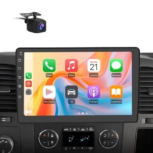 10.1" Android 13 Car Stereo for Chevy Silverado 2007-2013 Tahoe GMC Sierra Yukon, Wireless CarPlay & Android Auto, HD Touchscreen, Backup Camera, WiFi, GPS, SWC - 2GB+64GB 10.1" Android 13 Car Stereo for Chevy Silverado 2007-2013 Tahoe GMC Sierra Yukon, Wireless CarPlay & Android Auto, HD Touchscreen, Backup Camera, WiFi, GPS, SWC - 2GB+64GB
