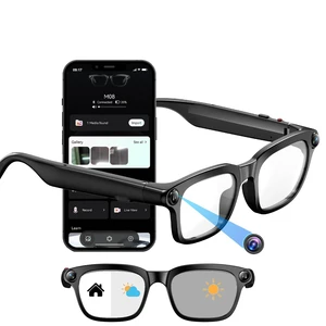 800W Ai Smart Glasses with Camera 1080P HD Video Recording, AI Translator for 160 Languages, GPT Object Recognition, Bluetooth Audio, Photochromic Lenses, 290mAh Long Battery for Travel Sports 800W Ai Smart Glasses with Camera 1080P HD Video Recording, AI Translator for 160 Languages, GPT Object Recognition, Bluetooth Audio, Photochromic Lenses, 290mAh Long Battery for Travel Sports