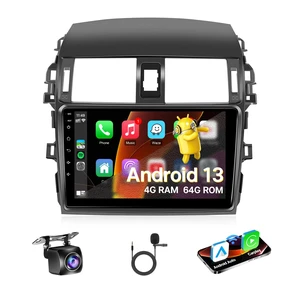 8Core 4G+64G Upgrade Radio for Toyota Corolla 2009 2010 2011 2012 2013 Stereo with Carplay Android Auto, Android 13 9inch Touch Screen for Corolla Head Unit with SWC Bluetooth FM GPS + Backup Camera 8Core 4G+64G Upgrade Radio for Toyota Corolla 2009 2010 2011 2012 2013 Stereo with Carplay Android Auto, Android 13 9inch Touch Screen for Corolla Head Unit with SWC Bluetooth FM GPS + Backup Camera