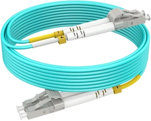 100ft(30m) OM4 LC LC Fiber Patch Cables MMF Multimode, Options 0.2m~153m, Fiber Optical Cable Duplex, 50/125m 40G/100G LSZH (5pack), 100ft(30m) OM4 LC LC Fiber Patch Cables MMF Multimode, Options 0.2m~153m, Fiber Optical Cable Duplex, 50/125m 40G/100G LSZH (5pack),