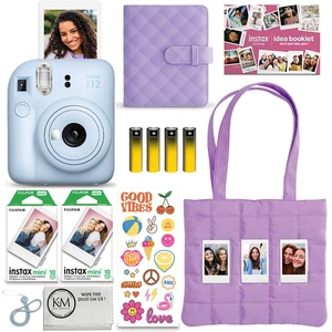 INSTAX Mini 12 Holiday Bundle 2025 | Pastel Blue with Extra Instax Mini Film + 4pk AA Batteries & Cleaning Cloth (10 Items) INSTAX Mini 12 Holiday Bundle 2025 | Pastel Blue with Extra Instax Mini Film + 4pk AA Batteries & Cleaning Cloth (10 Items)