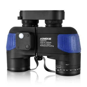 7x50 Waterproof Marine Binoculars for Adults with Rangefinder Compass BAK4 Prism FMC Lens for Birdwatching Hunting Boating Fishing Water Sports(Blue) 7x50 Waterproof Marine Binoculars for Adults with Rangefinder Compass BAK4 Prism FMC Lens for Birdwatching Hunting Boating Fishing Water Sports(Blue)