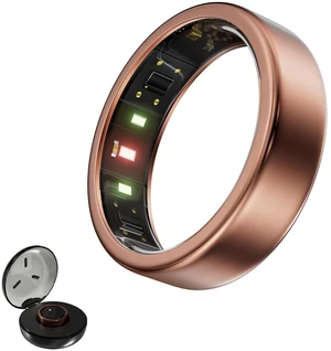 Titanium Smart Ring for Women & Men, Ultra-Light Sleep Tracker with Heart Rate & SpO2 Monitoring, No Subscription, Comfortable for Everyday Wear (Rose Gold 9) Titanium Smart Ring for Women & Men, Ultra-Light Sleep Tracker with Heart Rate & SpO2 Monitoring, No Subscription, Comfortable for Everyday Wear (Rose Gold 9)