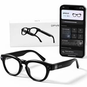 AI Smart Glasses with Camera and Bluetooth 8MP HD Camera Glasses for Men & Women, Video Recording Glasses with Voice Assistant, 144-Language Real-Time Translation, for Travel, Work, Music, Vlog AI Smart Glasses with Camera and Bluetooth 8MP HD Camera Glasses for Men & Women, Video Recording Glasses with Voice Assistant, 144-Language Real-Time Translation, for Travel, Work, Music, Vlog