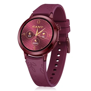 Luna Smart Watch for Women, 1.1" AMOLED Small Stylish Women's Smartwatch, Fitness Tracker with Heart Rate, Sleep, SpO2, Step, and Menstrual Monitoring (Orchid Purple/Sport Band) Luna Smart Watch for Women, 1.1" AMOLED Small Stylish Women's Smartwatch, Fitness Tracker with Heart Rate, Sleep, SpO2, Step, and Menstrual Monitoring (Orchid Purple/Sport Band)