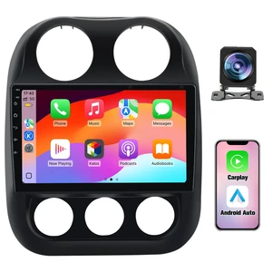 4Core 64GB ROM Car Radio Stereo for Jeep Compass Patriot 2010-2016 10 inch Touch Screen with CarPlay Android Auto Bluetooth 5GWiFi GPS AHD Backup Camera 4Core 64GB ROM Car Radio Stereo for Jeep Compass Patriot 2010-2016 10 inch Touch Screen with CarPlay Android Auto Bluetooth 5GWiFi GPS AHD Backup Camera