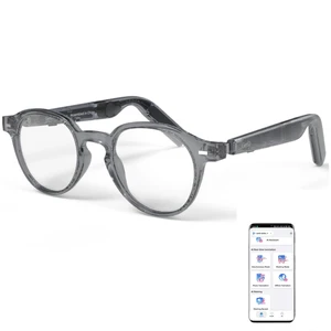 2026 AI Smart Glasses for Men & Women - Powered by ChatGPT with Real-Time 145-Language Translation, 11H Music/9H Calls, Electro-Gray Translucency & Blue Light Blocking for Travel and Daily Use 2026 AI Smart Glasses for Men & Women - Powered by ChatGPT with Real-Time 145-Language Translation, 11H Music/9H Calls, Electro-Gray Translucency & Blue Light Blocking for Travel and Daily Use