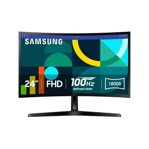 24" Essential S3 (S36GD) Series FHD 1800R Curved Computer Monitor, 100Hz, Game Mode, Advanced Eye Comfort, HDMI and D-sub Ports, LS24D366GANXZA 24" Essential S3 (S36GD) Series FHD 1800R Curved Computer Monitor, 100Hz, Game Mode, Advanced Eye Comfort, HDMI and D-sub Ports, LS24D366GANXZA
