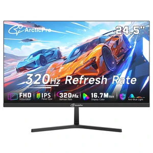 24.5 inch 320Hz/300Hz/240Hz Gaming Monitor, FHD 1080p Computer Monitor, 1ms, IPS Panel, Adaptive sync, NTSC 85%, sRGB 120%, Ultra Slim, DP x2, HDMI x2, VESA, with DP Cable up to 320Hz 24.5 inch 320Hz/300Hz/240Hz Gaming Monitor, FHD 1080p Computer Monitor, 1ms, IPS Panel, Adaptive sync, NTSC 85%, sRGB 120%, Ultra Slim, DP x2, HDMI x2, VESA, with DP Cable up to 320Hz