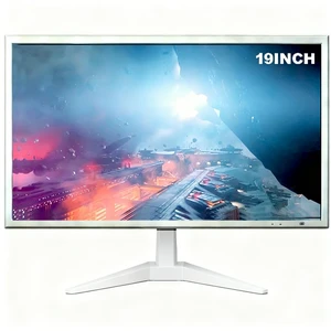 19-inch Full HD 75Hz Small Thin Monitor for laptops White, Computers and desktops, HD+ 1440 x 900p, Anti-Glare, LED Display, VGA/HDMI Connection 19-inch Full HD 75Hz Small Thin Monitor for laptops White, Computers and desktops, HD+ 1440 x 900p, Anti-Glare, LED Display, VGA/HDMI Connection