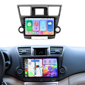 4+128GB Android 14 Car Radio for Toyota Highlander2008 2009 2010 2011 2012 2013,10.2Inch IPS Touch Screen Highlander Stereo with Wireless CarPlay&Android Auto, Bluetooth/WiFi/GPS/FM/SWC+Backup Camera 4+128GB Android 14 Car Radio for Toyota Highlander2008 2009 2010 2011 2012 2013,10.2Inch IPS Touch Screen Highlander Stereo with Wireless CarPlay&Android Auto, Bluetooth/WiFi/GPS/FM/SWC+Backup Camera