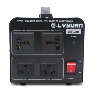 Voltage Transformer Converter 2000 Watt Step Up/Down Convert from 110-120 Volt to 220-240 Volt and from 220-240 Volt to 110-120 Volt Voltage Transformer Converter 2000 Watt Step Up/Down Convert from 110-120 Volt to 220-240 Volt and from 220-240 Volt to 110-120 Volt