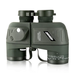 10x50 Waterproof Marine Binoculars for Adults with Rangefinder Compass BAK4 Prism FMC Lens for Birdwatching Hunting Boating Fishing Water Sports(Green) 10x50 Waterproof Marine Binoculars for Adults with Rangefinder Compass BAK4 Prism FMC Lens for Birdwatching Hunting Boating Fishing Water Sports(Green)