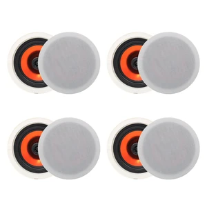 in Ceiling Speakers, 6.5 Inch 600 Watts Flush Mount Passive Wired for Kitchen,Living Room,Office(4 Speakers) in Ceiling Speakers, 6.5 Inch 600 Watts Flush Mount Passive Wired for Kitchen,Living Room,Office(4 Speakers)