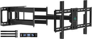 40.9 Long Arm Full Motion TV Wall Mount for 4295 Inch TVs up to 179 lbs, Pre-Assembled Heavy Duty Wall Mount TV Bracket with 6 Strong Articulating Arms, Max VESA 800x400mm 40.9 Long Arm Full Motion TV Wall Mount for 4295 Inch TVs up to 179 lbs, Pre-Assembled Heavy Duty Wall Mount TV Bracket with 6 Strong Articulating Arms, Max VESA 800x400mm