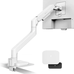 BSH02 Ergo Monitor Arm -Gas Spring Monitor Stand for Up to 45'' & 44lbs Screens, Heavy Duty, Quick Installation, No Sagging, Top Clamp and Grommet Base, Reinforcement Plate, VESA 75x75 &100x100mm BSH02 Ergo Monitor Arm -Gas Spring Monitor Stand for Up to 45'' & 44lbs Screens, Heavy Duty, Quick Installation, No Sagging, Top Clamp and Grommet Base, Reinforcement Plate, VESA 75x75 &100x100mm