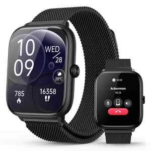 Smart Watch for Men with Blood Pressure Monitor, 2.06" AMOLED Always-On Display, IP68 Waterproof Fitness Tracker, 118 Sports Modes, Heart Rate/SpO2/Sleep Monitor, Tech Gift, Android iPhone Compatible Smart Watch for Men with Blood Pressure Monitor, 2.06" AMOLED Always-On Display, IP68 Waterproof Fitness Tracker, 118 Sports Modes, Heart Rate/SpO2/Sleep Monitor, Tech Gift, Android iPhone Compatible