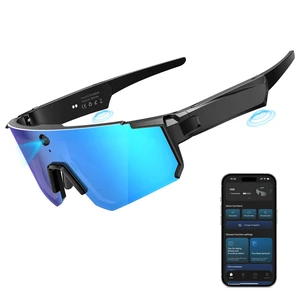 AI Ultra Pro Smart Glasses: 4K Wearable Camera with 6-Axis EIS Stabilization, ChatGPT-4o Voice Assistant, IP66 Waterproof Sport Sunglasses, Dual-Mic ENC Noise Cancelling Obsidian Blue Ice AI Ultra Pro Smart Glasses: 4K Wearable Camera with 6-Axis EIS Stabilization, ChatGPT-4o Voice Assistant, IP66 Waterproof Sport Sunglasses, Dual-Mic ENC Noise Cancelling Obsidian Blue Ice