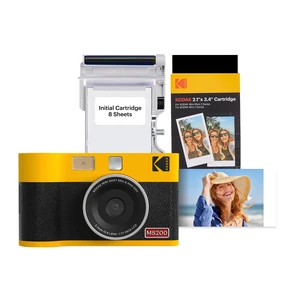 Mini Shot 2 ERA 2x3 Instant Digital Camera & Photo Printer, 38 Sheets, 2-in-1 Portable Print Camera, Bluetooth Smartphone Printer for iPhone & Android, 4PASS Dye Sublimation, Yellow Mini Shot 2 ERA 2x3 Instant Digital Camera & Photo Printer, 38 Sheets, 2-in-1 Portable Print Camera, Bluetooth Smartphone Printer for iPhone & Android, 4PASS Dye Sublimation, Yellow