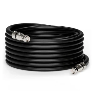 RG11 Coaxial Cable 125 FT - Indoor/Outdoor Dual-Shielded Coax Cable for TV Antenna, Satellite Extension, Internet, CATV - Weather-Sealed RG11 Wire 125 Feet (38 Meters), Black RG11 Coaxial Cable 125 FT - Indoor/Outdoor Dual-Shielded Coax Cable for TV Antenna, Satellite Extension, Internet, CATV - Weather-Sealed RG11 Wire 125 Feet (38 Meters), Black