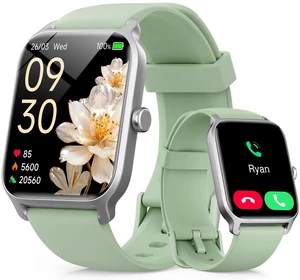 Smart Watch for Women/Men, 1.85'' HD Activity Smartwatch for iPhone/Android/Samsung, 100+ Sport Modes Fitness Tracker (Answer/Make Call), Alexa Built-in,Sleep/Heart Rate/SpO2 Monitor/Waterproof Smart Watch for Women/Men, 1.85'' HD Activity Smartwatch for iPhone/Android/Samsung, 100+ Sport Modes Fitness Tracker (Answer/Make Call), Alexa Built-in,Sleep/Heart Rate/SpO2 Monitor/Waterproof