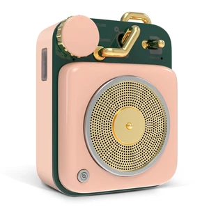 Mini Bluetooth Speaker, Button Small Cute Portable Metal Retro Wireless Speaker with Loud Volume Great Sound and Portable Lanyard & Gift Bag for Office Classic Vintage Decor Mini Bluetooth Speaker, Button Small Cute Portable Metal Retro Wireless Speaker with Loud Volume Great Sound and Portable Lanyard & Gift Bag for Office Classic Vintage Decor