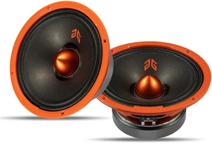 MX80E2 Loudspeaker 8 Inch Midrange 640 Watts 4 Ohms Orange Bullet, Premium Quality Audio Door Speakers for Car or Truck Stereo Sound System, Orange (2 Speakers) MX80E2 Loudspeaker 8 Inch Midrange 640 Watts 4 Ohms Orange Bullet, Premium Quality Audio Door Speakers for Car or Truck Stereo Sound System, Orange (2 Speakers)