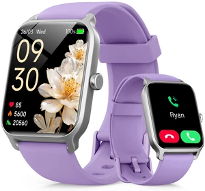 Smart Watch for Women/Men, 1.85'' HD Activity Smartwatch for iPhone/Android/Samsung, 100+ Sport Modes Fitness Tracker (Answer/Make Call), Alexa Built-in,Sleep/Heart Rate/SpO2 Monitor/Waterproof Smart Watch for Women/Men, 1.85'' HD Activity Smartwatch for iPhone/Android/Samsung, 100+ Sport Modes Fitness Tracker (Answer/Make Call), Alexa Built-in,Sleep/Heart Rate/SpO2 Monitor/Waterproof
