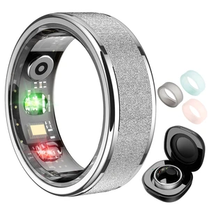 R10 Smart Ring, Smart Health Ring for Women, Features Heart Rate, Blood Oxygen, Sleep Monitoring, Pedometer, and Fitness Tracker, No Subscription Fee. (Silver, 7#) R10 Smart Ring, Smart Health Ring for Women, Features Heart Rate, Blood Oxygen, Sleep Monitoring, Pedometer, and Fitness Tracker, No Subscription Fee. (Silver, 7#)