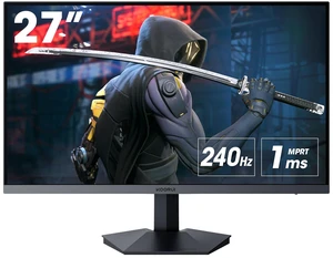 27 Inch Gaming Monitor 240hz, 1ms, FHD 1920x1080, 90% DCI-P3, 100% sRGB Color Gamut, Adaptive Sync Compatible, HDMI, DisplayPort, Black, GN02 27 Inch Gaming Monitor 240hz, 1ms, FHD 1920x1080, 90% DCI-P3, 100% sRGB Color Gamut, Adaptive Sync Compatible, HDMI, DisplayPort, Black, GN02