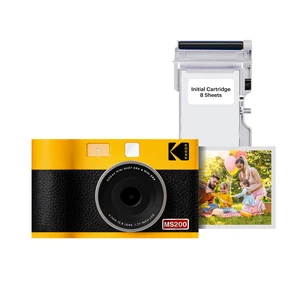 Mini Shot 2 ERA 4PASS 2-in-1 Instant Camera and Photo Printer (Yellow, Camera + 8 Sheets) Mini Shot 2 ERA 4PASS 2-in-1 Instant Camera and Photo Printer (Yellow, Camera + 8 Sheets)