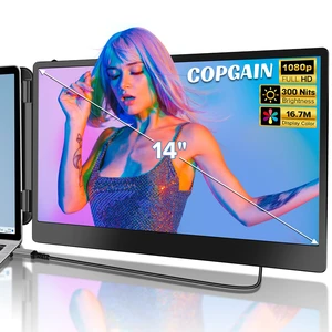 2023 Upgraded S1 14 Portable Monitor for Laptop Screen Extender Monitor 1080P FHD IPS Dual Laptop Monitor Extender Plug and Play Type-C/HDMI for 13-17.3inch LaptopWindows,Mac,Android, Dex 2023 Upgraded S1 14 Portable Monitor for Laptop Screen Extender Monitor 1080P FHD IPS Dual Laptop Monitor Extender Plug and Play Type-C/HDMI for 13-17.3inch LaptopWindows,Mac,Android, Dex