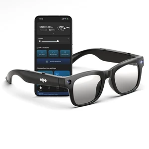 AI Smart Glasses with HD Camera, BT Call, 8MP Anti-Shake Camera Glasses with 1080P Video Recording Dual Mic, Simultaneous Interpretation/GPT Identify Objects, Photochromic Lens AI Smart Glasses with HD Camera, BT Call, 8MP Anti-Shake Camera Glasses with 1080P Video Recording Dual Mic, Simultaneous Interpretation/GPT Identify Objects, Photochromic Lens
