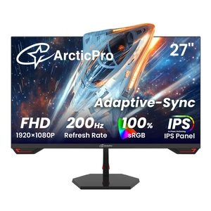 27inch Gaming Monitor 200Hz 180Hz, IPS, FHD 1080p, 1ms Response Time, Adaptive sync, PC Computer Monitor, 3-Sided Frameless, Ultra Slim, Bluelight Filter, DP*1, HDMI*1 27inch Gaming Monitor 200Hz 180Hz, IPS, FHD 1080p, 1ms Response Time, Adaptive sync, PC Computer Monitor, 3-Sided Frameless, Ultra Slim, Bluelight Filter, DP*1, HDMI*1