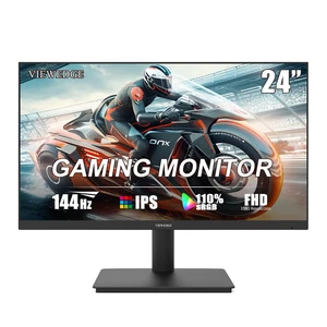 Gaming Monitor 24 Inch FHD 144hz, IPS 1ms 1080p Computer Monitor with 110% sRGB, Bluelight Filter, HDMI & VGA Port, Support Wall Mount Gaming Monitor 24 Inch FHD 144hz, IPS 1ms 1080p Computer Monitor with 110% sRGB, Bluelight Filter, HDMI & VGA Port, Support Wall Mount